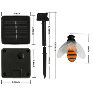 Solar Powered Cute Honey Bee LED String Fairy Lights