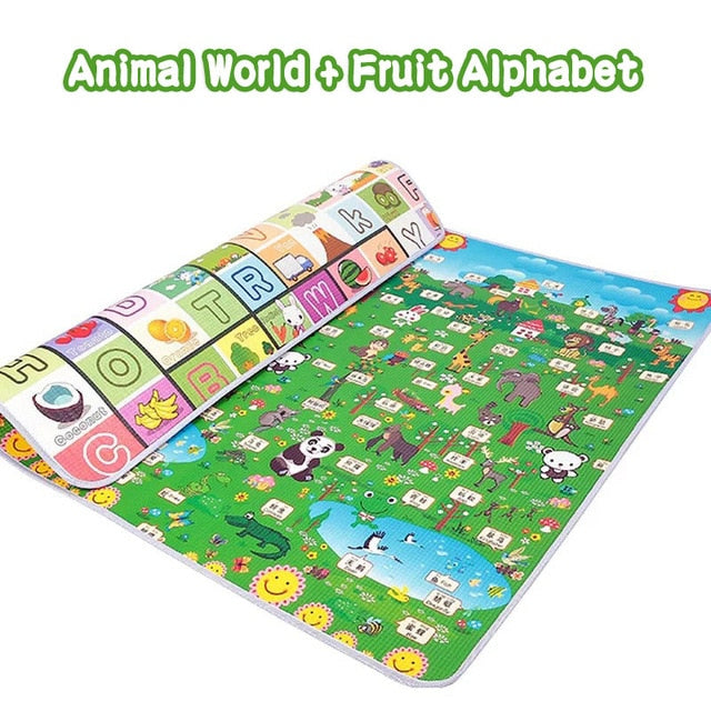 Eco-Friendly Baby Play Mat 1.5cm Thickness Double-Side Game Foam Mats