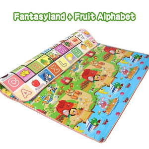 Eco-Friendly Baby Play Mat 1.5cm Thickness Double-Side Game Foam Mats