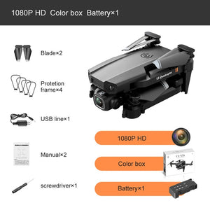 2020 New Mini Drone XT6 4K 1080P HD Camera WiFi Fpv Air Pressure Altitude Hold Foldable Quadcopter RC Drone Kid Toy GIft