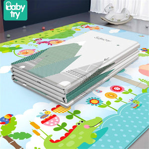 200x180 Baby Play Mat Large Eco-Friendly Foldable Crawling Playmat Soft Carpet Mats Baby Toys For Children Mat Kid Rug